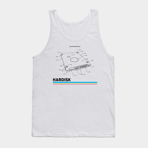 Design of Hardisk ! Tank Top by ForEngineer